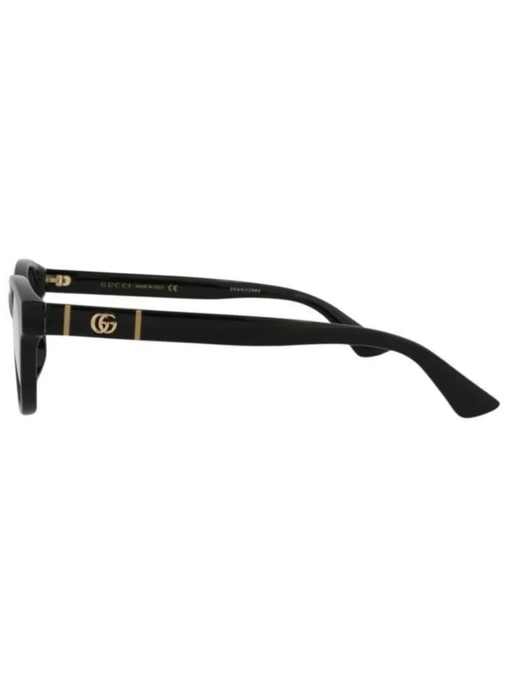 New Gucci Womens Cat Eye Black Black Transparent Fashion Designer Eyeglasses